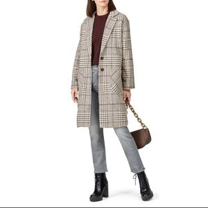 The Fifth Label Mountain Check Oversized Coat